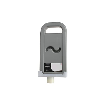 Cig WF Non-OEM New Black Wide Format Ink Cartridge for Canon PFI-710 WCPFI710B